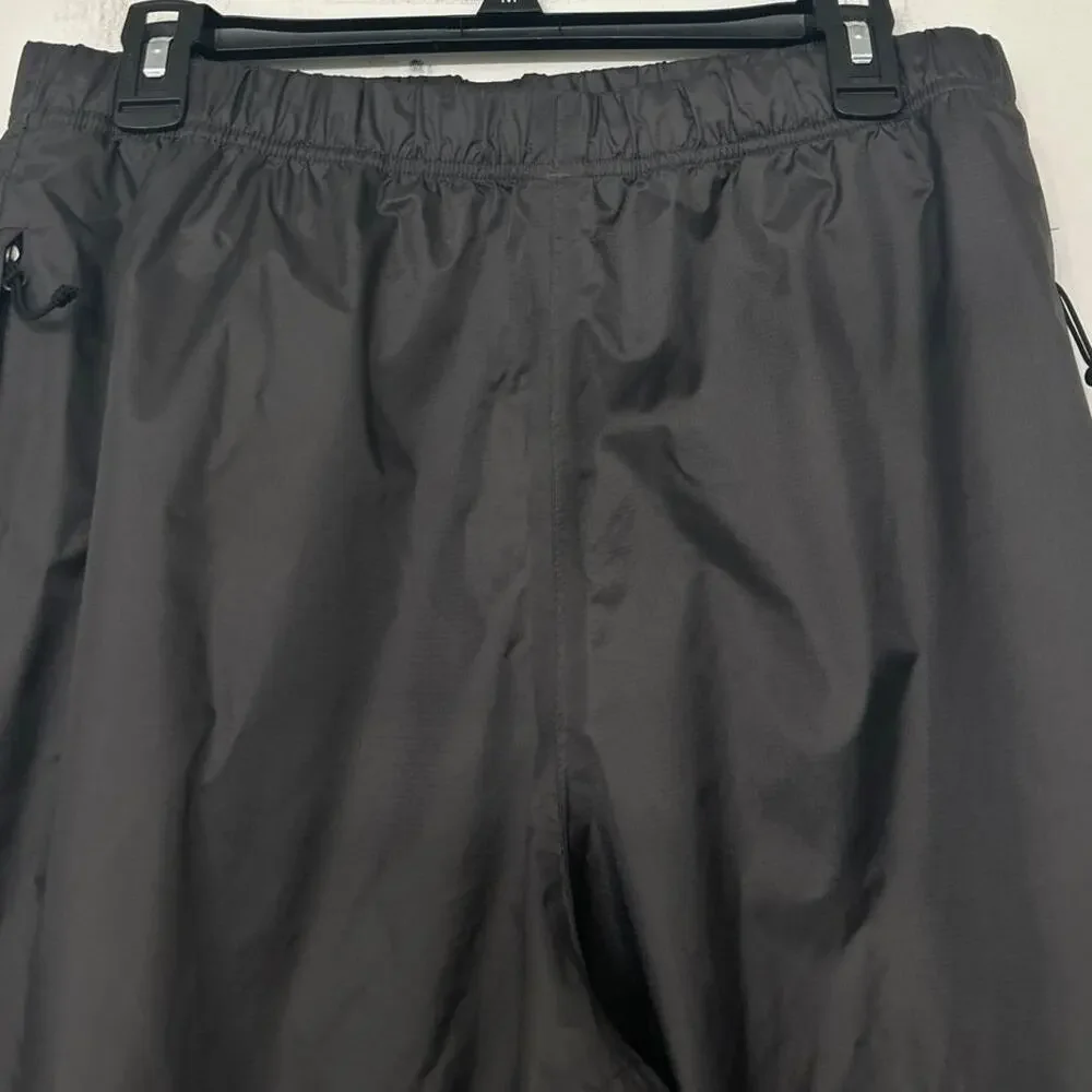 Cabela’s 4MOST Wind Water Repellent Rain Pants Mens M Gray Outdoor Hiking